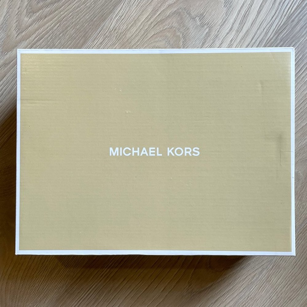 Michael Kors Wilma Suede & Logo Trainer – Soft Pink – Size 8.5 - Picture 9 of 10